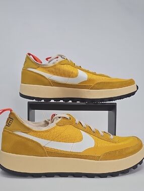 Nikecraft x Tom Sachs General Purpose Dark Sulfur Sneakers  - Size 10.5